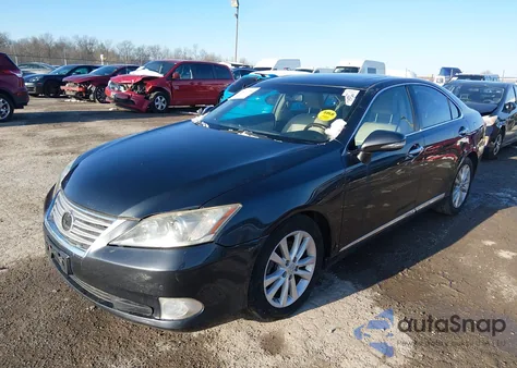 2010 Lexus Es 350 z USA, uszkodzony, nr VIN JTHBK1EG6A2344452